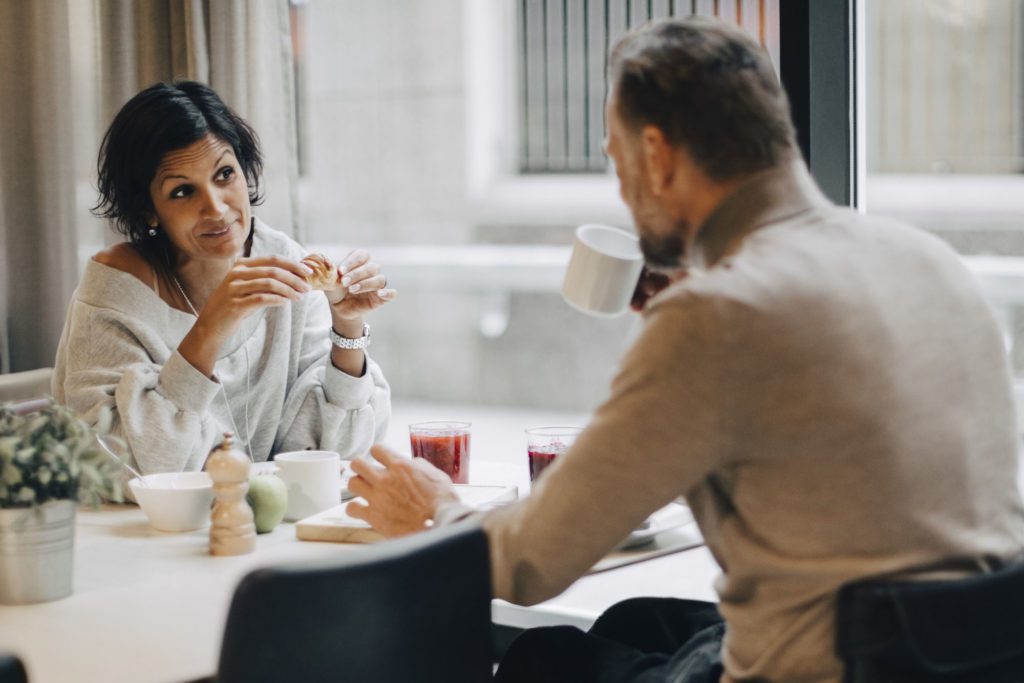 Couple Enjoying a Meal - TracRite Software